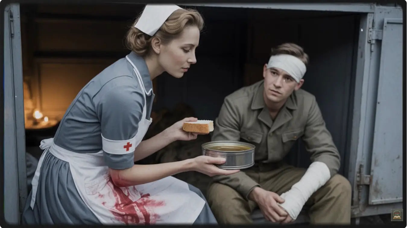 WW2 Cellar Affair: French Nurse & Wounded German Soldier | Untold 1944 True Story FN Library Online