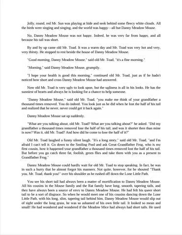 Mother West Winds Children by Thornton W. Burgess FN Library Online