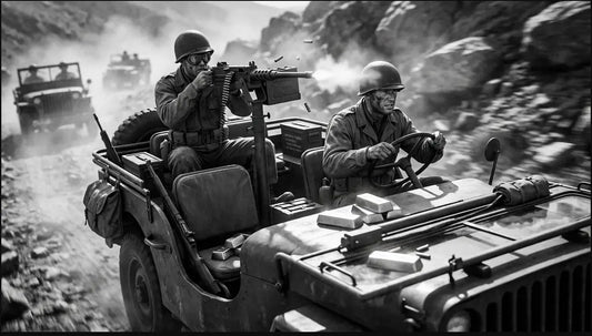 WW2’s Wildest Gold Heist: Jeep Chase in the Atlas Mountains | Untold War Story FN Library Online