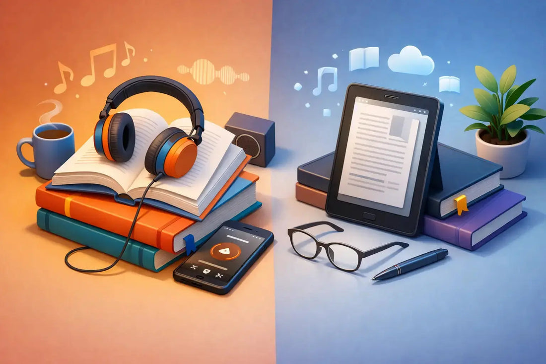 Audiobooks or Ebooks for Learning?