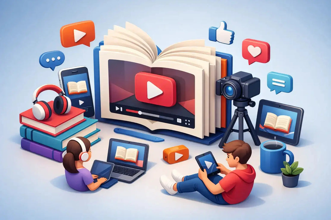 How to Stream Book Videos That People Watch