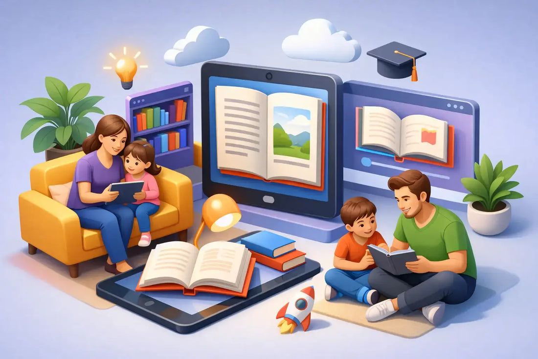 How Family Reading Platforms Help at Home