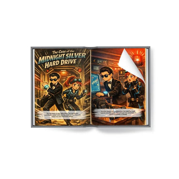 Case of the Midnight Silver Hard Drive