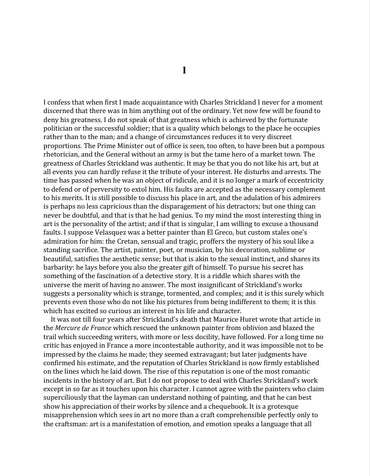 The Moon and Sixpence Novel FN Library Online