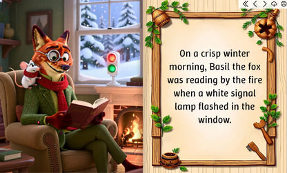 The Mystery of the Snowy Footprints FN Library Online