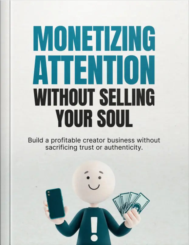 Monetizing Attention Without Selling Your Soul FN Library Online