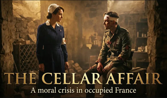 WW2 Cellar Affair: French Nurse & Wounded German Soldier | Untold 1944 True Story