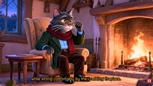 Professor Paws and the Whispering Snow Globe