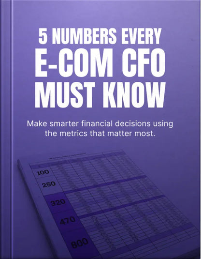5 Numbers Every E-Commerce CFO Must Know FN Library Online