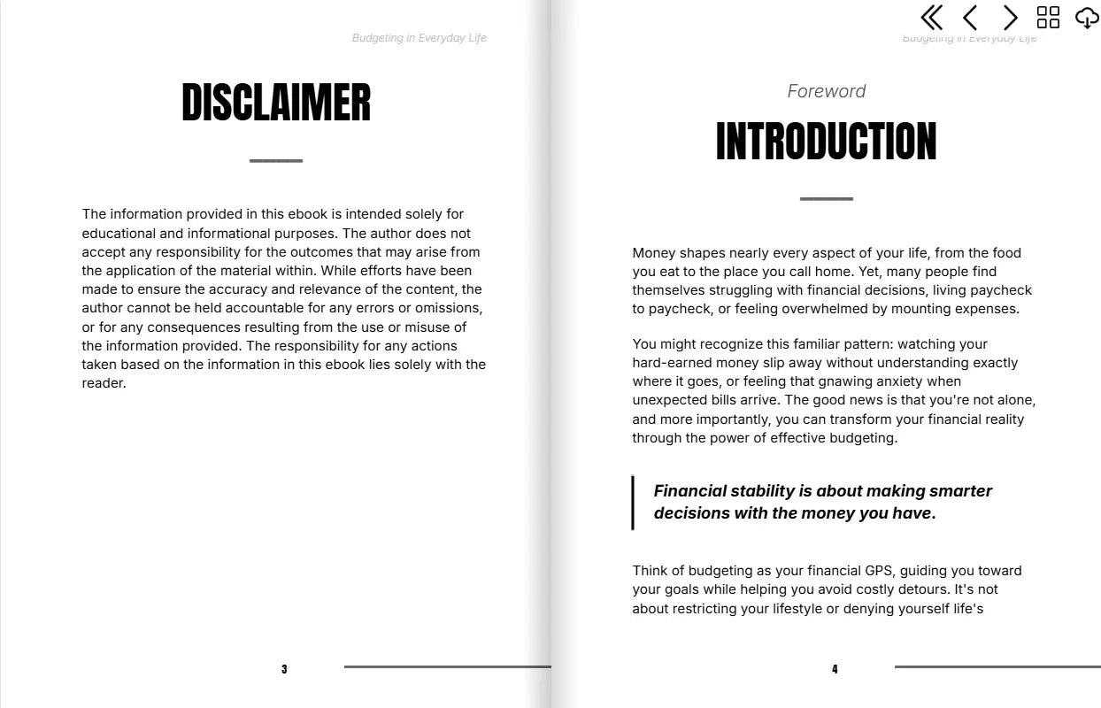 Budgeting in Everyday Life FN Library Online