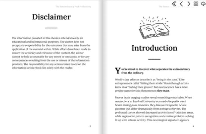 The Neuroscience of Peak Productivity FN Library Online