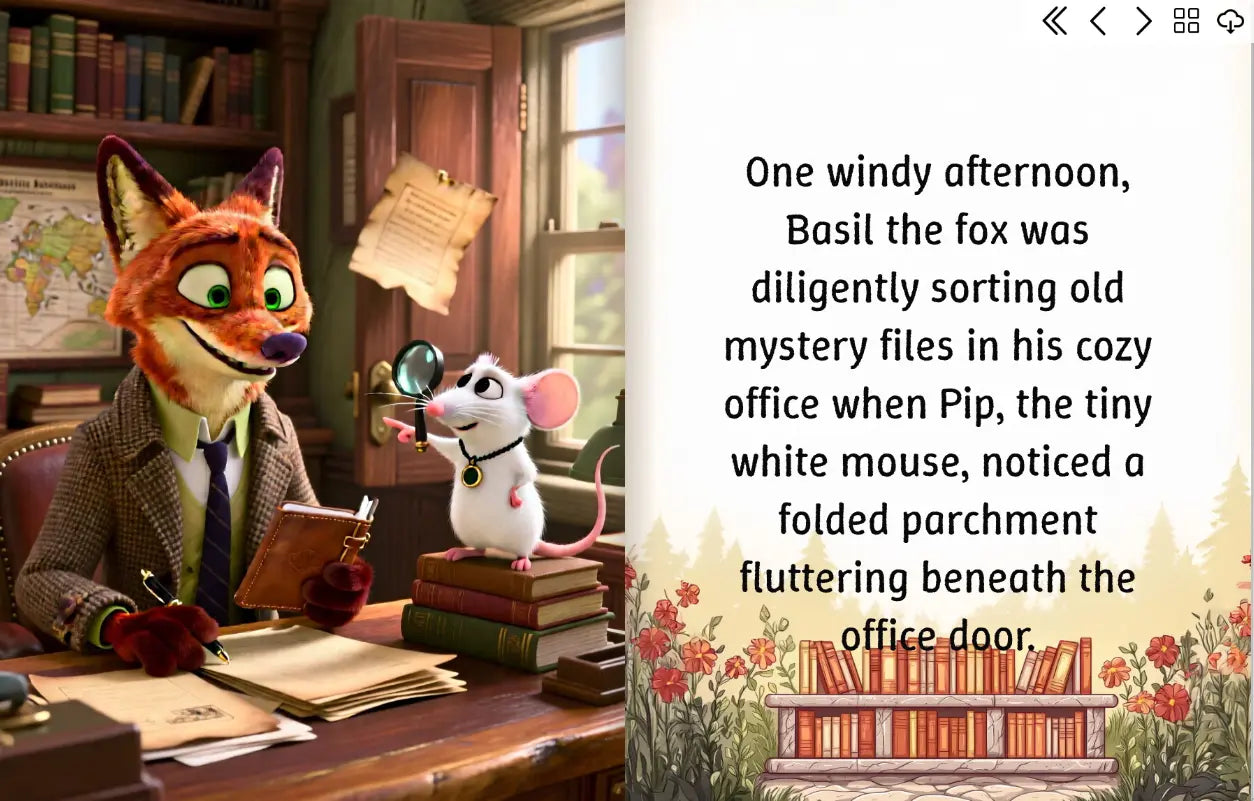 Basil the Fox and the Whispering Map FN Library Online
