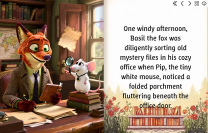 Basil the Fox and the Whispering Map FN Library Online
