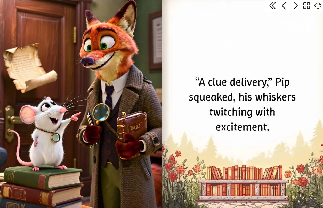 Basil the Fox and the Whispering Map FN Library Online
