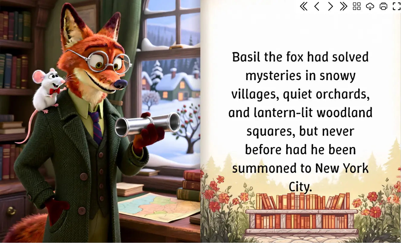 Basil the Fox and the Missing Midnight Key FN Library Online