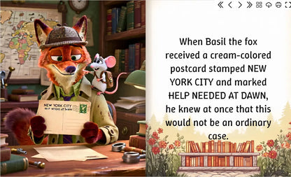 Basil the Fox and the Secret of Central Park FN Library Online