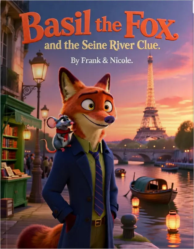 Basil the Fox and the Seine River Clue FN Library Online