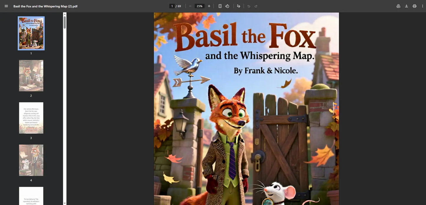 Basil the Fox and the Whispering Map FN Library Online