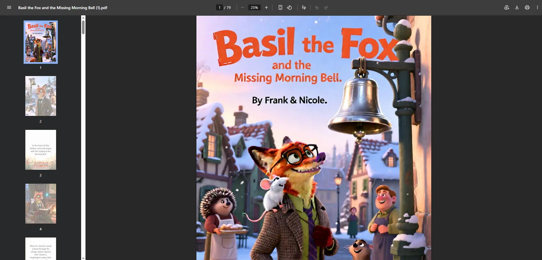 Basil the Fox and the Missing Morning Bell FN Library Online