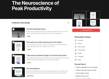 The Neuroscience of Peak Productivity FN Library Online