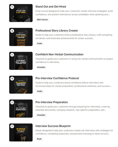 Interview Success Blueprint FN Library Online