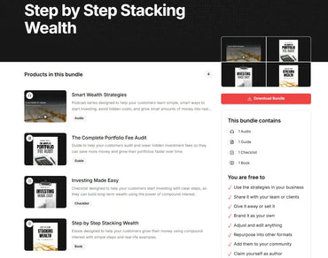 Step by Step Stacking Wealth FN Library Online