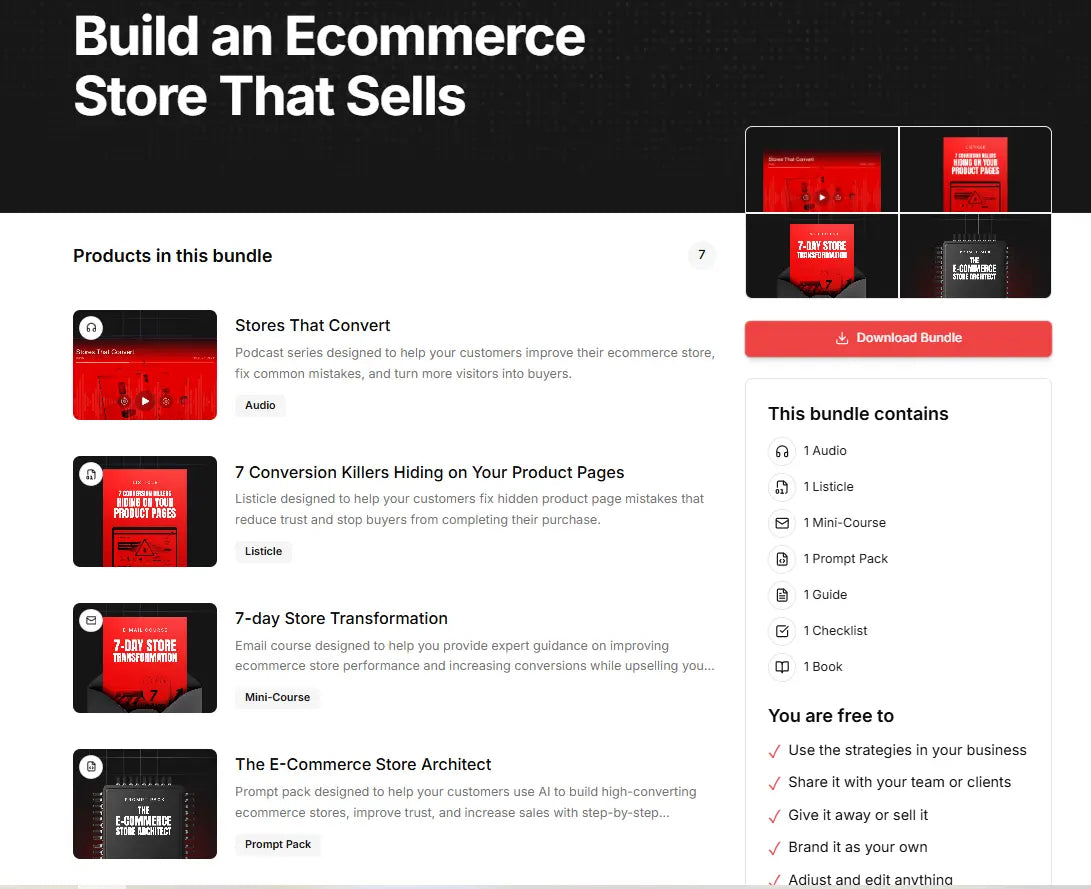 Build an Ecommerce Store That Sells FN Library Online