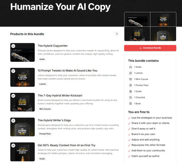 Humanize Your AI Copy FN Library Online