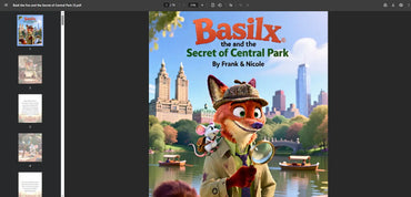 Basil the Fox and the Secret of Central Park FN Library Online