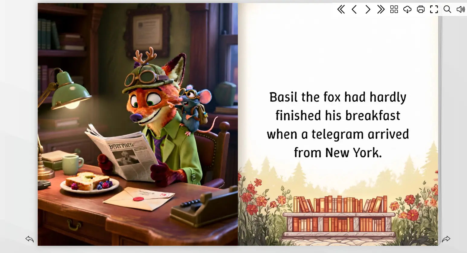 Basil the Fox: The City Mystery Bundle (3 E-books) FN Library Online