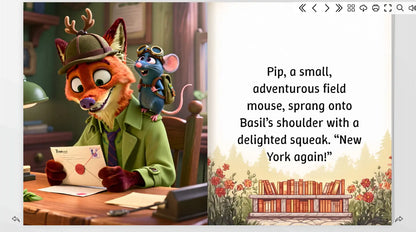 Basil the Fox: The City Mystery Bundle (3 E-books) FN Library Online